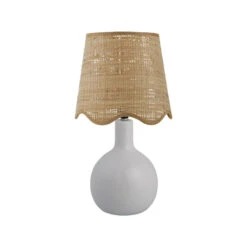 Tiny Tides Mini Table Lamp - White