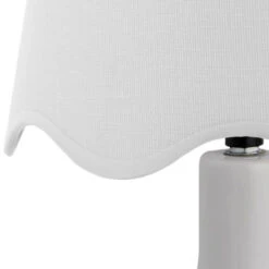 Tiny Tides Mini Table Lamp - White -Sabre Home Decor Sale LIGT 1360 ALT