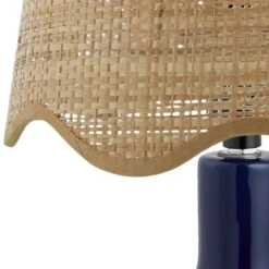 Tiny Tides Mini Table Lamp - Navy -Sabre Home Decor Sale LIGT 1361 ALT