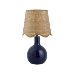 Tiny Tides Mini Table Lamp - Navy