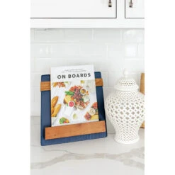 Bali Cookbook Holder - Navy -Sabre Home Decor Sale MollyRosePhoto CAILINI MAR19 6816 2 2