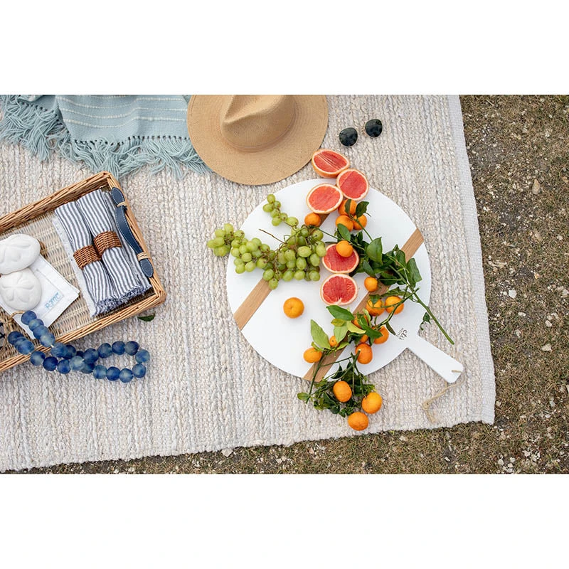 Round Charcuterie Board - White 2 Round Charcuterie Board - White - Image 2