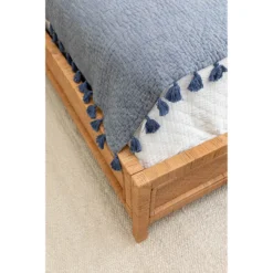 Sahati Indigo Throw By John Robshaw -Sabre Home Decor Sale MollyRosePhoto CailiniCoastal Holiday2021II 055 Edit