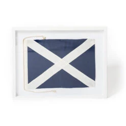 Nautical Signal Flag Framed Art - Mike
