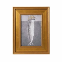 Antique Whale Framed Art - B