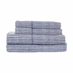 Cinde Indigo Organic Sheet Set By John Robshaw