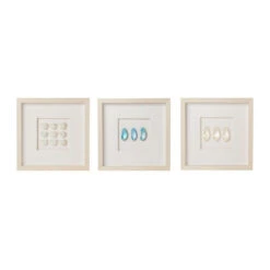 Mini Shell Art Trio