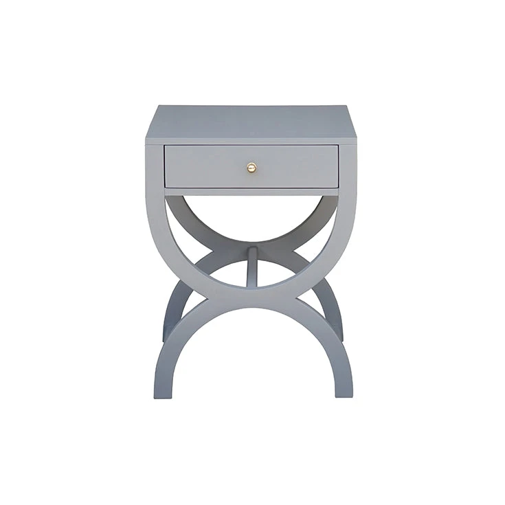 Harbor Coast Nightstand - Gray 1 Harbor Coast Nightstand - Gray