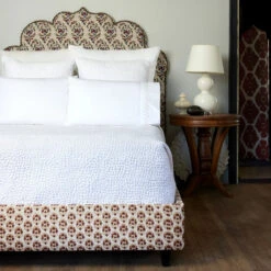 Organic Hand Stitched Sand Quilt By John Robshaw -Sabre Home Decor Sale StitchedSand