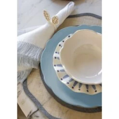 Blue Scallop Melamine Plates - Set Of 4 -Sabre Home Decor Sale TABLETOP 0e55d318 8464 4c6d 86d2 5a4ebb33c5cf