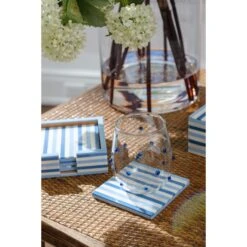 Blue Confetti Tumbler - Set Of 4 -Sabre Home Decor Sale TABLETOP 23 54592966 9146 4ae6 8cda d2943341afa9