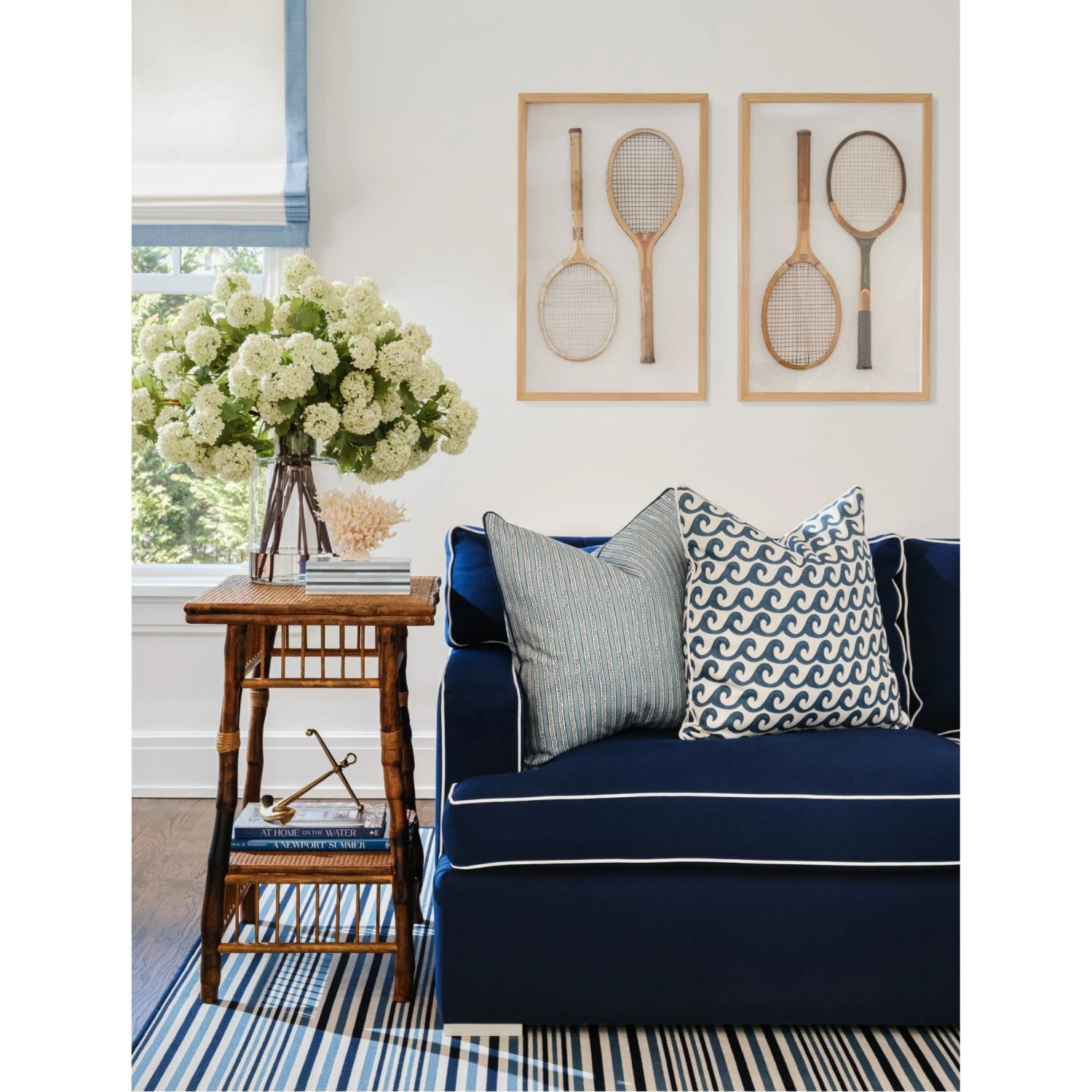 Vintage Tennis Racquets Framed Art 7 Vintage Tennis Racquets Framed Art - Image 7