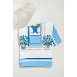 Hydrangea Front Door Tea Towel -Sabre Home Decor Sale TABLETOP 7 5eefbfb5 34c8 4048 9c6f a604b75961f0