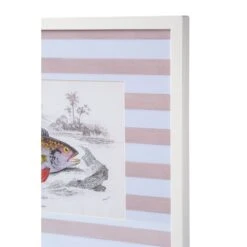 Stripe Fish Framed Art Print - D -Sabre Home Decor Sale TABLOP 12 eeb82d68 cd69 4504 a50b 3dbd8a160c48