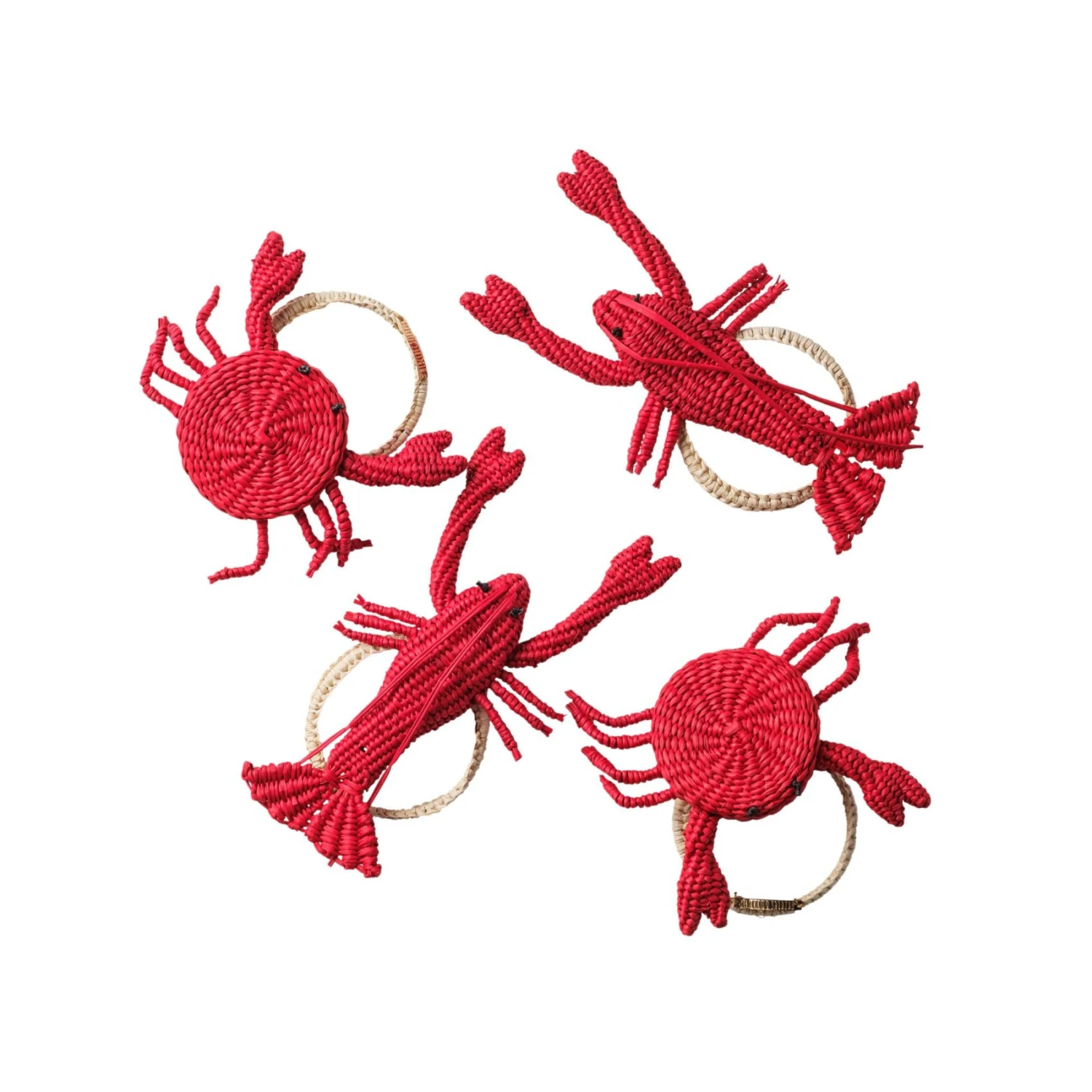 Crustacean Napkin Rings - Set Of 4 4 Crustacean Napkin Rings - Set Of 4 - Image 4