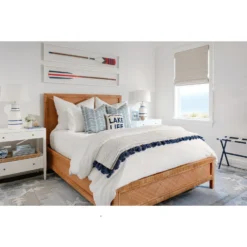 Resort Bamboo Luggage Rack - Navy/Navy Classic Stripes -Sabre Home Decor Sale TA 6de5b0ff 838b 4ba5 a4bb ffcf9b7f4c8d