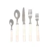 Amagansett Faux Ivory Flatware Set
