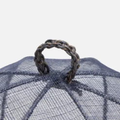 Waterside Round Food Cover In Navy - Set Of 2 -Sabre Home Decor Sale TBLT 1208 ALT