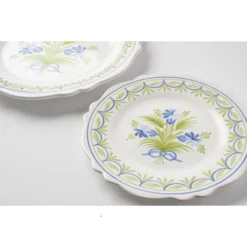 Fleurs Hand Painted Plate -Sabre Home Decor Sale ZC429 12