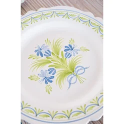 Fleurs Hand Painted Plate -Sabre Home Decor Sale ZC429 13 e67ee93b 5f1d 49ce b325 fa06cfbfcedb