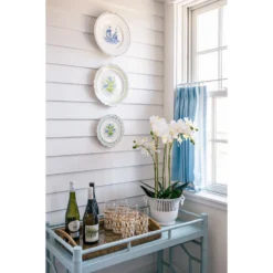 Fleurs Hand Painted Plate -Sabre Home Decor Sale ZC429 17