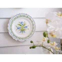Fleurs Hand Painted Plate -Sabre Home Decor Sale ZC429 22 d84b1342 685e 471e 8a4b 34449b35bde7