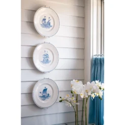 Bateau Hand Painted Dinner Plate - Set Of 3 14 Bateau Hand Painted Dinner Plate - Set Of 3 -Sabre Home Decor Sale ZC429 2 e8fbdbc4 df75 4b38 8353 92c2c5f4e7c1