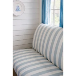 Ava Dining Banquette In Performance Cabana Stripe Blue -Sabre Home Decor Sale ZC429 5 03e33de9 0fdb 46a0 a14b 81c05bb9fd0e