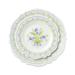 Fleurs Hand Painted Plate -Sabre Home Decor Sale ZC429 8