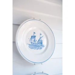 Bateau Hand Painted Dinner Plate -Sabre Home Decor Sale ZC429 8 aacb7fa2 c177 41c2 a82d 3e8ca7a13895