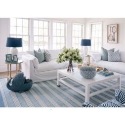 Soleil Stripe Decorative Pillow With Insert -Sabre Home Decor Sale ZC49 21