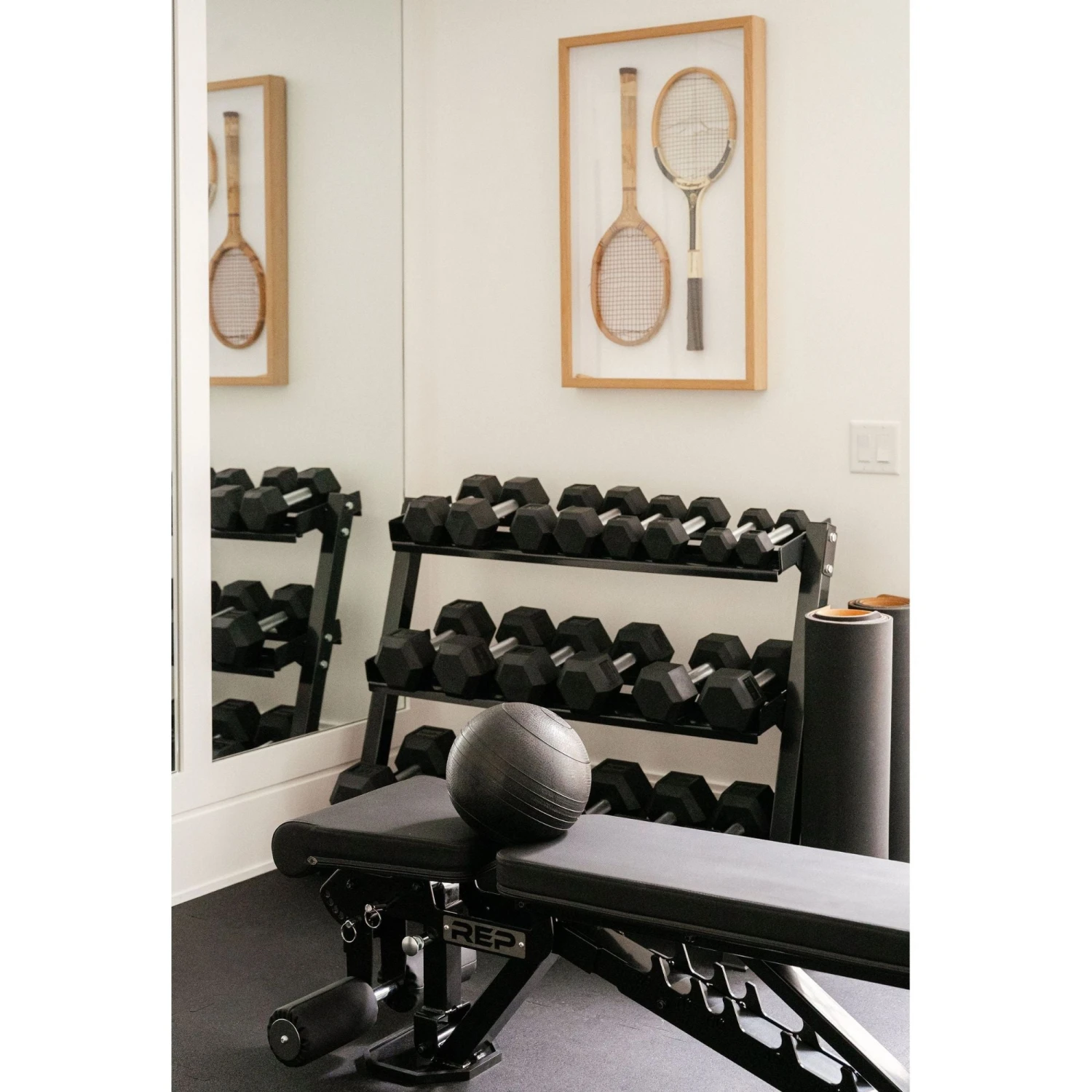 Vintage Tennis Racquets Framed Art 11 Vintage Tennis Racquets Framed Art - Image 11