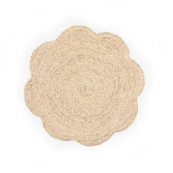 Hope Ranch Scallop Placemat - Set Of 4