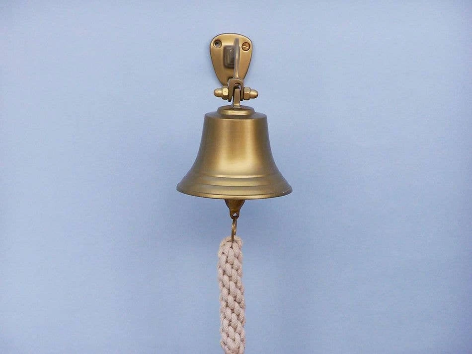 Brass Dinner Bell 7 Brass Dinner Bell - Image 7